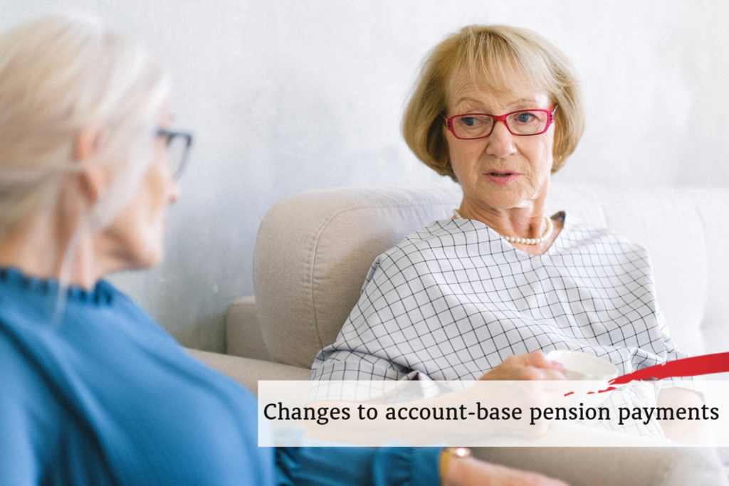 Changes to accountbased pension payments Catapult Wealth